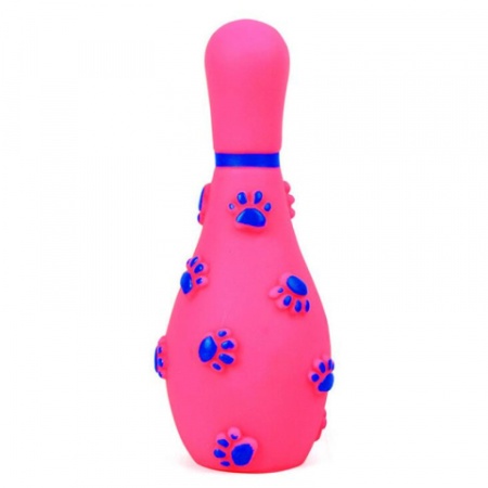 Игрушка для собак Mr Pet виниловая "Кегля " 14*5.5 см Ярвет 0181